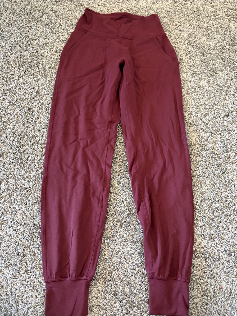 Maroon Align High-Waist Joggers